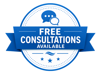 Free Consultations Available badge
